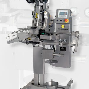 A K4-60 Automatic Clipper that can be used to make a label on a package.